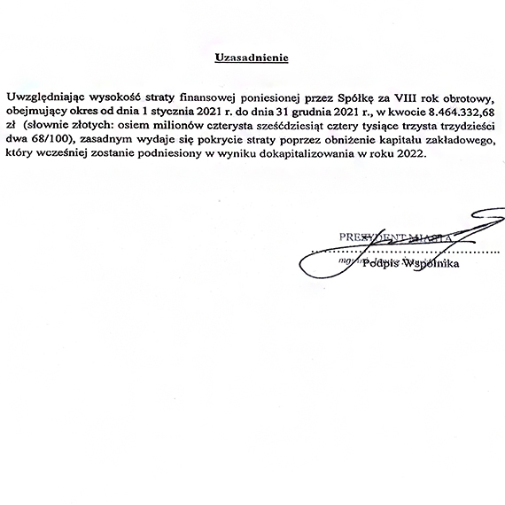 Strata szpitala 4 000 000 za 2023? A strata za lata 2017-2022 łącznie przekracza ponad 31 000 000 zł.! Za wszystko płacą mieszkańcy!