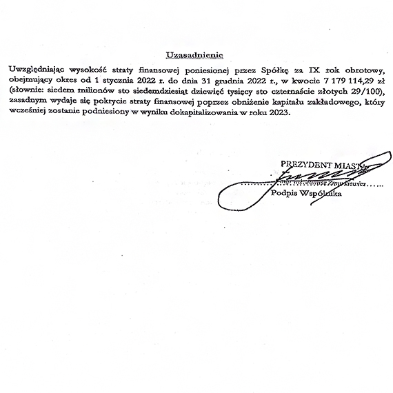 Strata szpitala 4 000 000 za 2023? A strata za lata 2017-2022 łącznie przekracza ponad 31 000 000 zł.! Za wszystko płacą mieszkańcy!