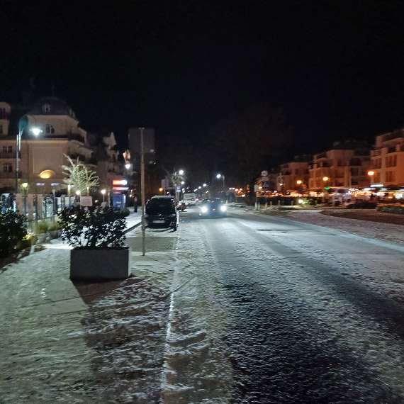 Promenada w zimowej szacie. Ulice, niestety… też!