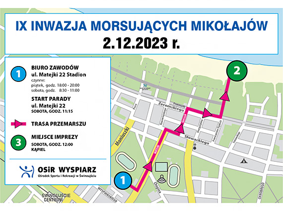 IX Inwazja Morsujących Mikołajów: Świąteczny dreszcz emocji na plaży w Świnoujściu już w sobotę!