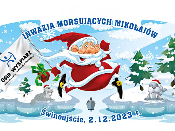IX Inwazja Morsujących Mikołajów: Świąteczny dreszcz emocji na plaży w Świnoujściu już w sobotę!