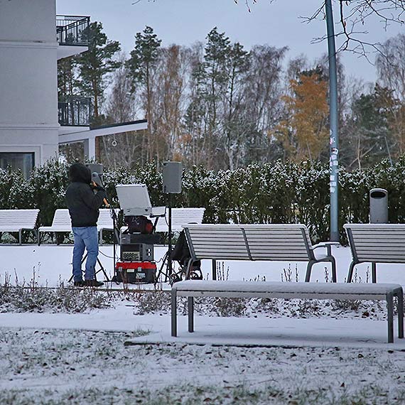 Samotna melodia na promenadzie winoujcia