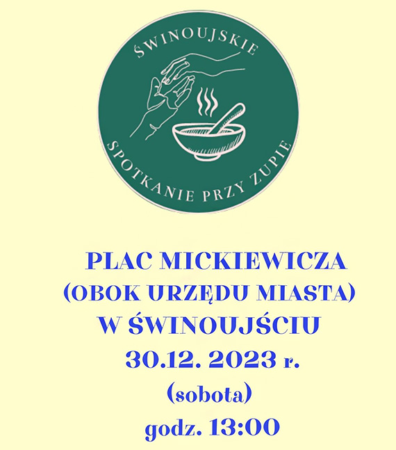 Spotkanie przy zupie już w najbliższą sobotę!