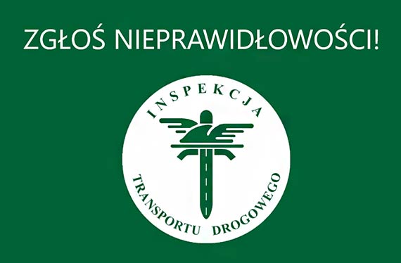 Zgłoszenie nieprawidłowości z zakresu wykonywania przewozów drogowych bez odpowiedniego zezwolenia