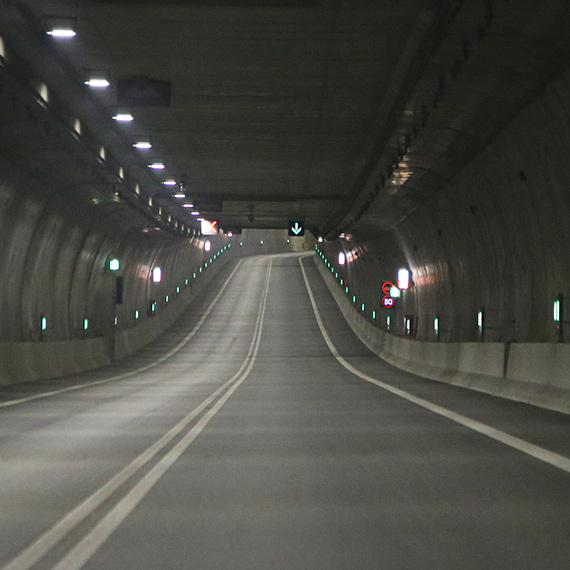 W nocy planowe jest ograniczenie ruchu w tunelu polegajce na wprowadzeniu ruchu wahadowego