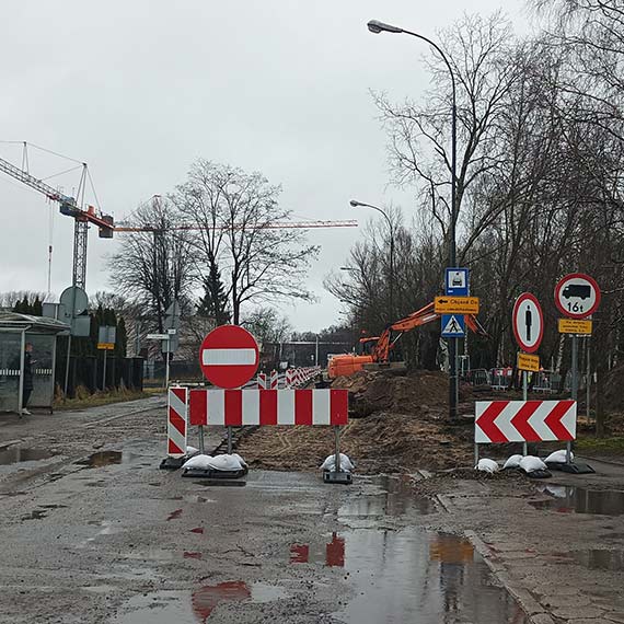 Przebudowa ulicy Ludzi Morza - utrudnienia dla pasaerw autobusw miejskich