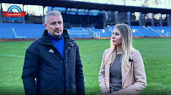 Marcin Adamski gociem w internetowej TV Grupy Morskiej