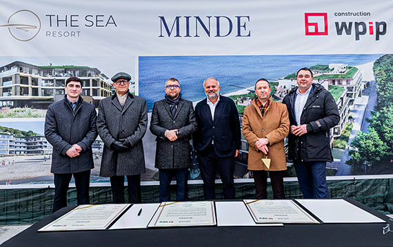 Kamień węgielny pod budowę luksusowego kompleksu w Międzyzdrojach wmurowany. The Sea Resort zainauguruje działalność pod koniec 2025 r.
