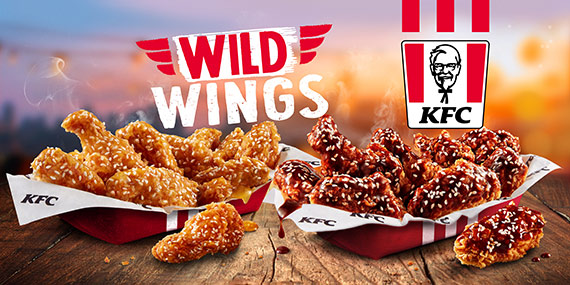 Wild Wings rewolucjonizuj smak w KFC: legendarne Hot Wings w 4 zupenie nowych odsonach