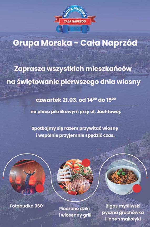 Grupa Morska zaprasza na powitanie wiosny (21.03)