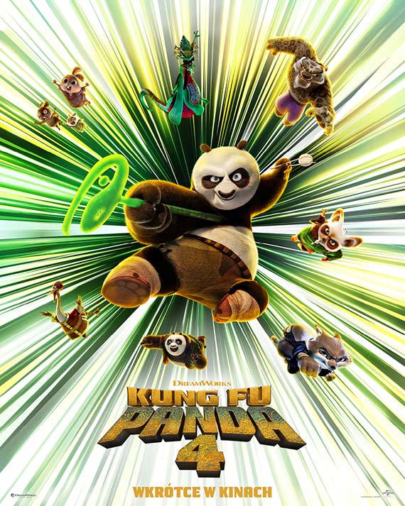 Kung Fu Panda 4, GODZILLA I KONG: NOWE IMPERIUM, Tyle co nic oraz Biaa odwaga w kinie Eva