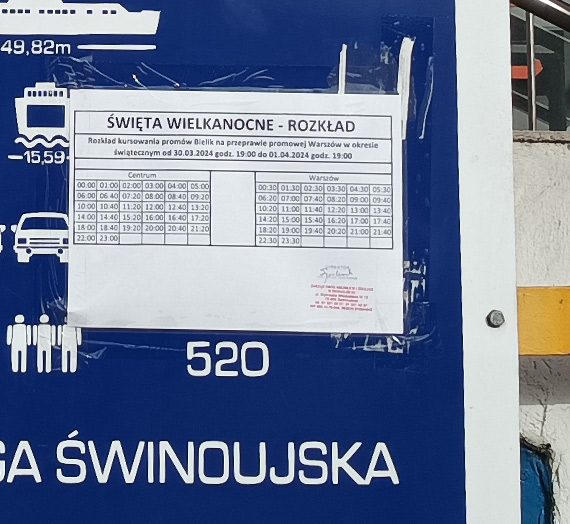 Problemy z przeprawą promową w Świnoujściu - głos mieszkańców