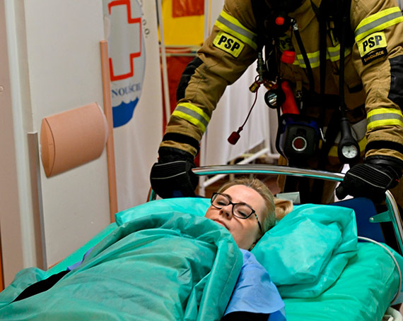 Ćwiczenia powiatowe Szpital-24 w Świnoujściu