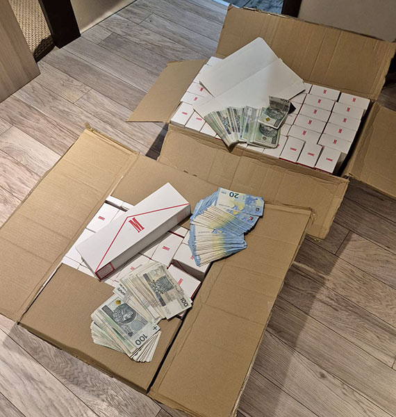 Przeładowywali ponad tonę nielegalnego tytoniu – złapaliśmy ich na gorącym uczynku