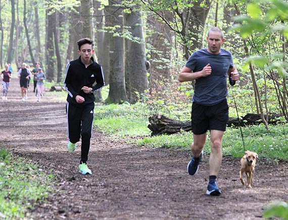 Łukasz najszybszy na 341. parkrun