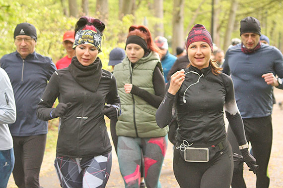 Przywitali Radka w klubie 50 parkrun