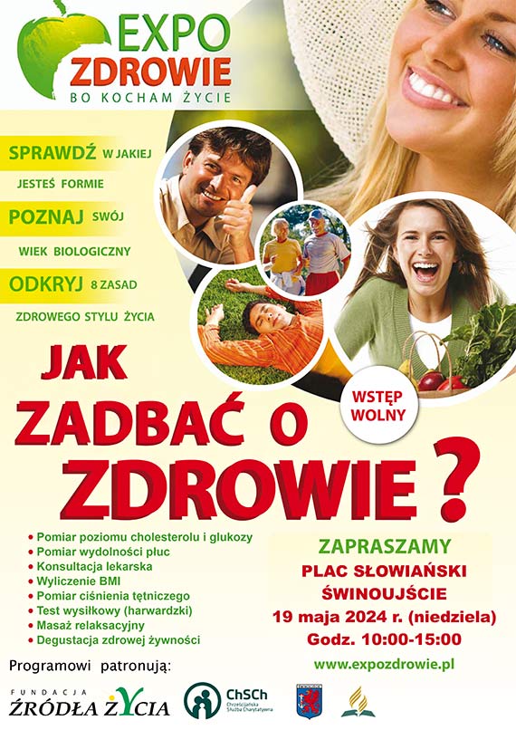 Jak zadba o zdrowie? Po raz czwarty wyjtkowe wydarzenie dla Mieszkacw winoujcia