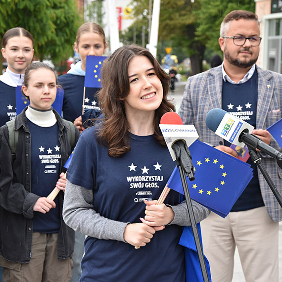 Odliczanie do wyborów europejskich. Młodzież zachęcała do udziału w głosowaniu