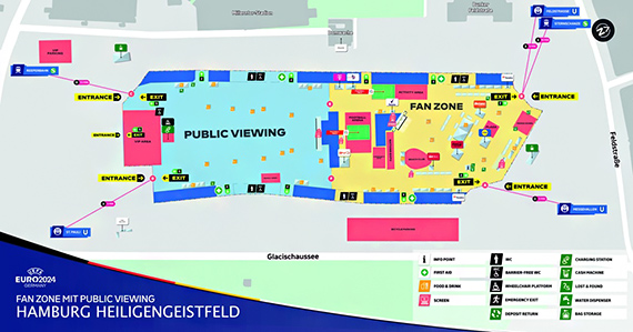 Wyjazd na FAN ZONE do Hamburga w dniu meczu UEFA EURO 2024 Polska-Holandia