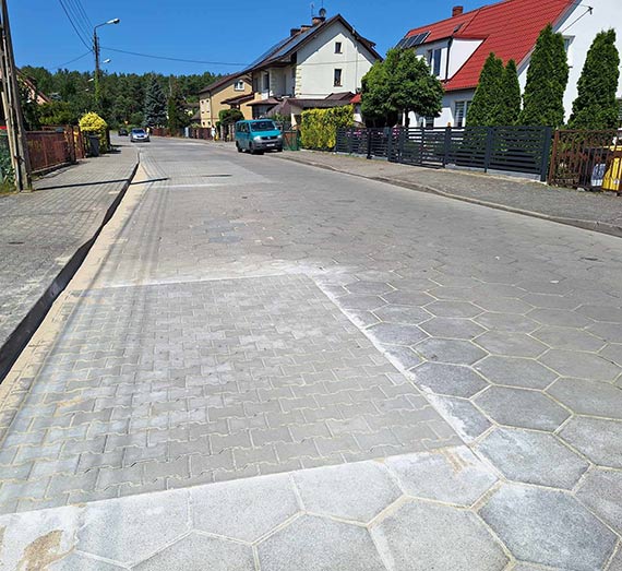 Naprawiona nawierzchnia ulicy Wielkopolskiej