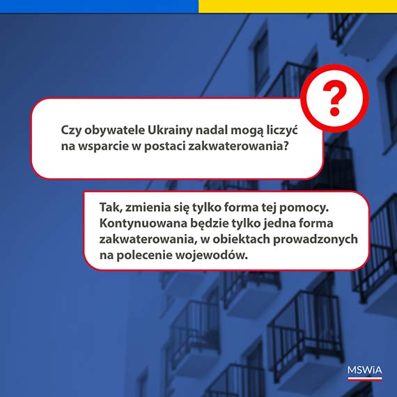 Najczęstsze pytania i odpowiedzi (Q&A) dotyczące zmian w zasadach pomocy uchodźcom wojennym z Ukrainy
