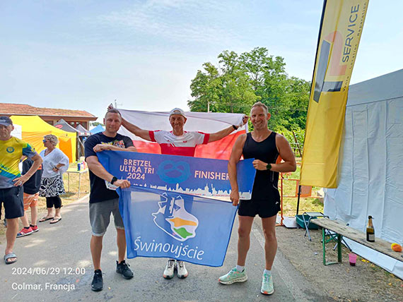 ¦winouj¶cianin piêciokrotnym Ironmanem