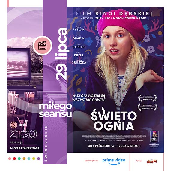 Kino letnie w Muszli Koncertowej