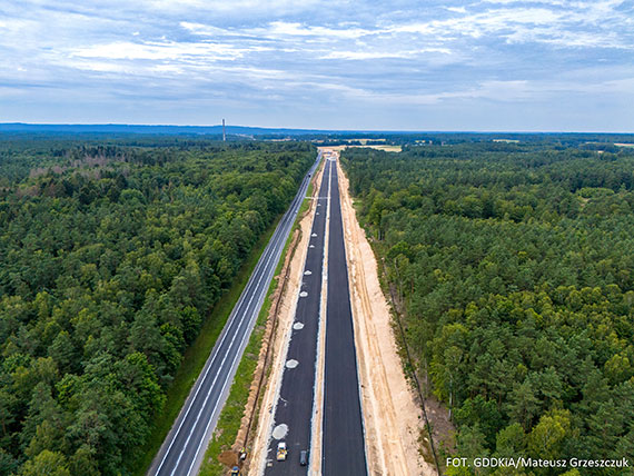 46 km placu budowy - S6 od Koszalina do Słupska