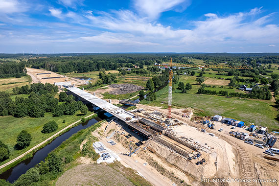46 km placu budowy - S6 od Koszalina do Słupska