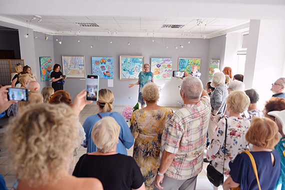 Galeria Art - Otwarcie wystawy malarstwa Bogumiły Chylińskiej
