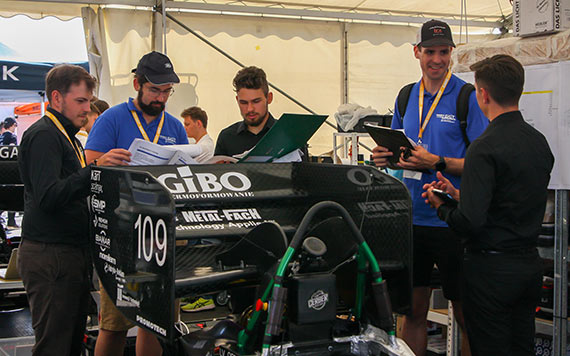 Cerber Motorsport z Politechniki Białostockiej najlepszy w dwóch konkurencjach w zawodach w Formula Student East!