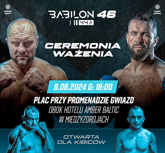 Babilon MMA 46: Sianos vs Thompson. Kto zostanie mistrzem wagi cikiej?