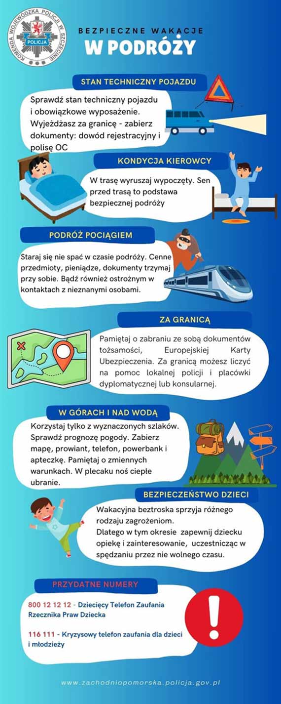 Koniec wakacji 2024 – policjanci podsumowują sezon