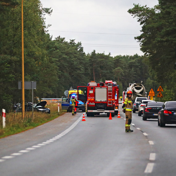 Kolizja na ulicy Wolińskiej w Świnoujściu: Jedna osoba trafiła do szpitala