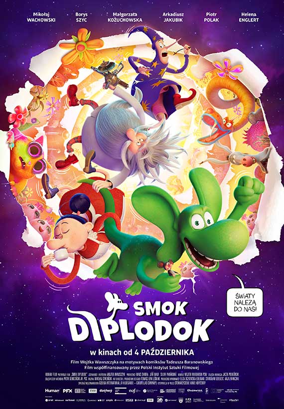 Kino Eva w Międzyzdrojach prezentuje: JOKER: FOLIE À DEUX, Substancja oraz Smok Diplodok