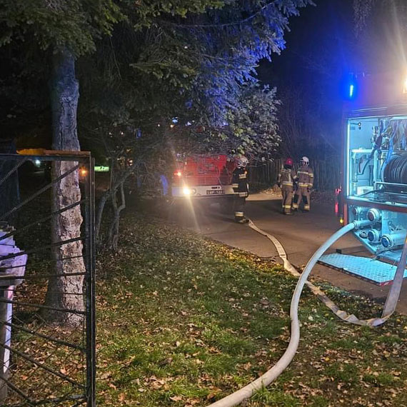 Pożar w kotłowni