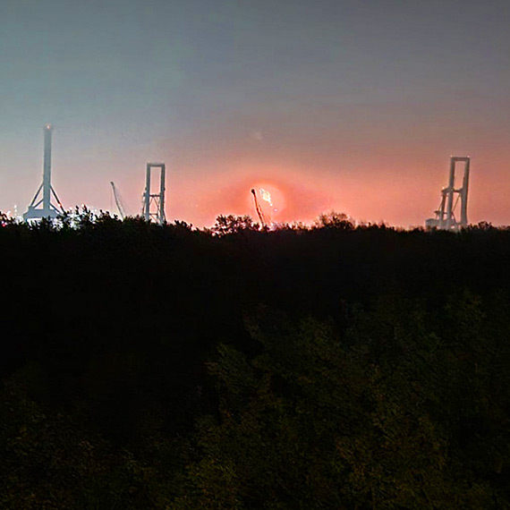 Płomień nad terminalem LNG w Świnoujściu – Gaz-System wyjaśnia