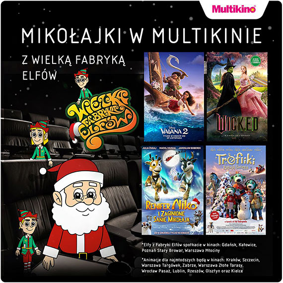 Spd mikoajkowy weekend w Multikinie!