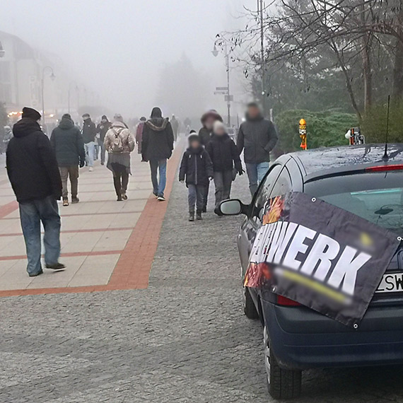 Zaparkowany na promenadzie! Czy auto wrd spacerowiczw to dobry pomys?
