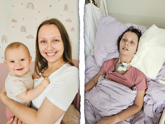 Udar mózgu zamknął moją żonę w ciele... Pomóż, by mogła kiedyś wziąć na ręce swoje dziecko