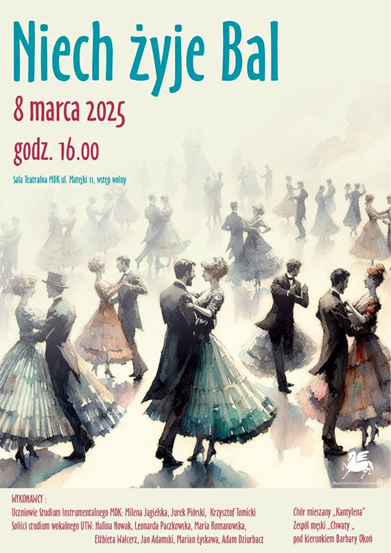 Zaproszenie na koncert Niech yje bal