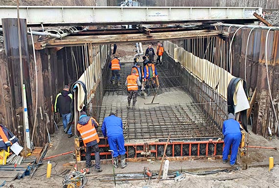 Budowa przejcia podziemnego i cieki pieszo-rowerowej w Przytorze - unowie