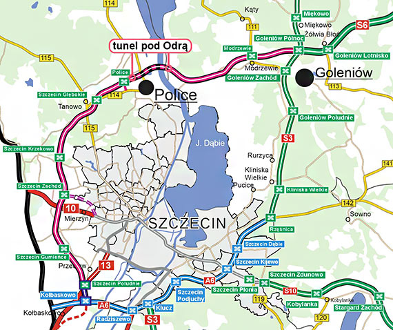 Komplet decyzji ZRID dla Zachodniej Obwodnicy Szczecina