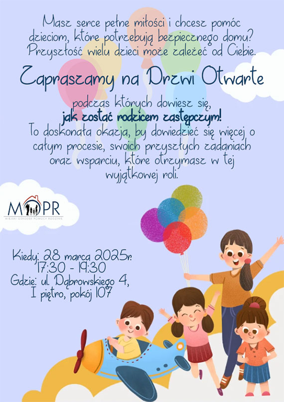 Poszukiwani rodzice zastpczy. Czy moesz da dziecku bezpieczny dom?