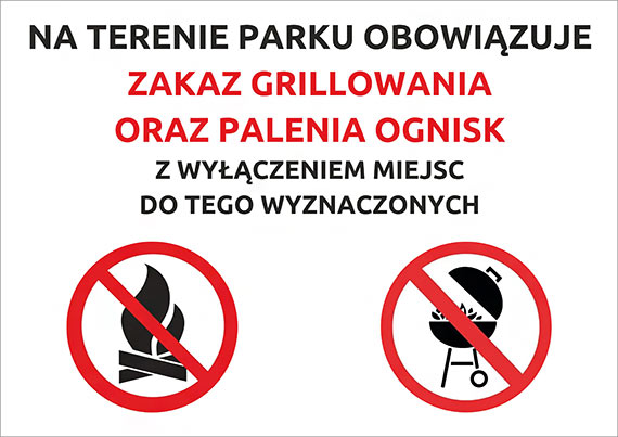 Majówka przy ognisku w Parku Zdrojowym