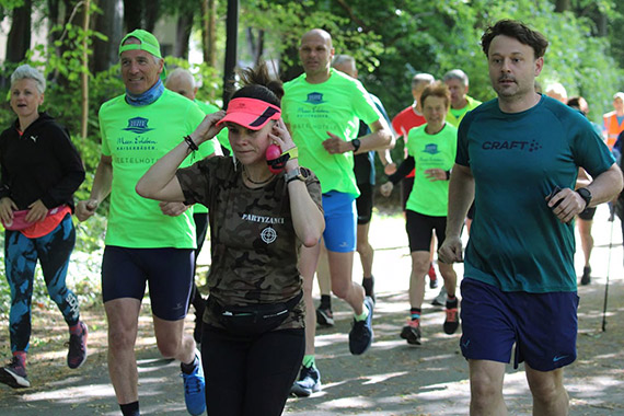 W biało-czerwonych barwach 397. parkrun!