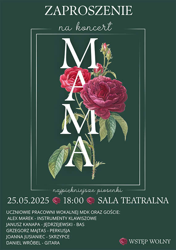 „Mama – najpikniejsze piosenki”. Wzruszajcy koncert w hodzie wszystkim mamom