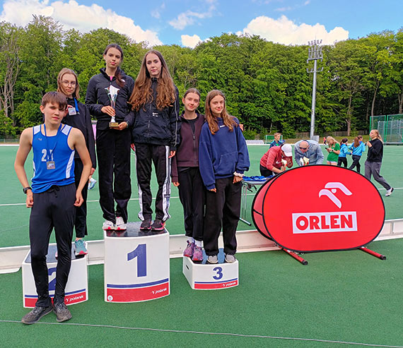 Minima zawodnikw klubu OSIR „WYSPIARZ” do Mistrzostw Polski w LEKKIEJ ATLETYCE
