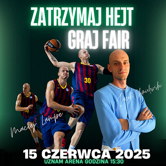 „Zatrzymaj hejt! Graj fair!” – sportowe emocje i wany przekaz ju 15 czerwca w winoujciu