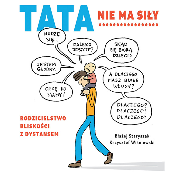 Zaproszenie na spotkanie autorskie „Tata nie ma siy”